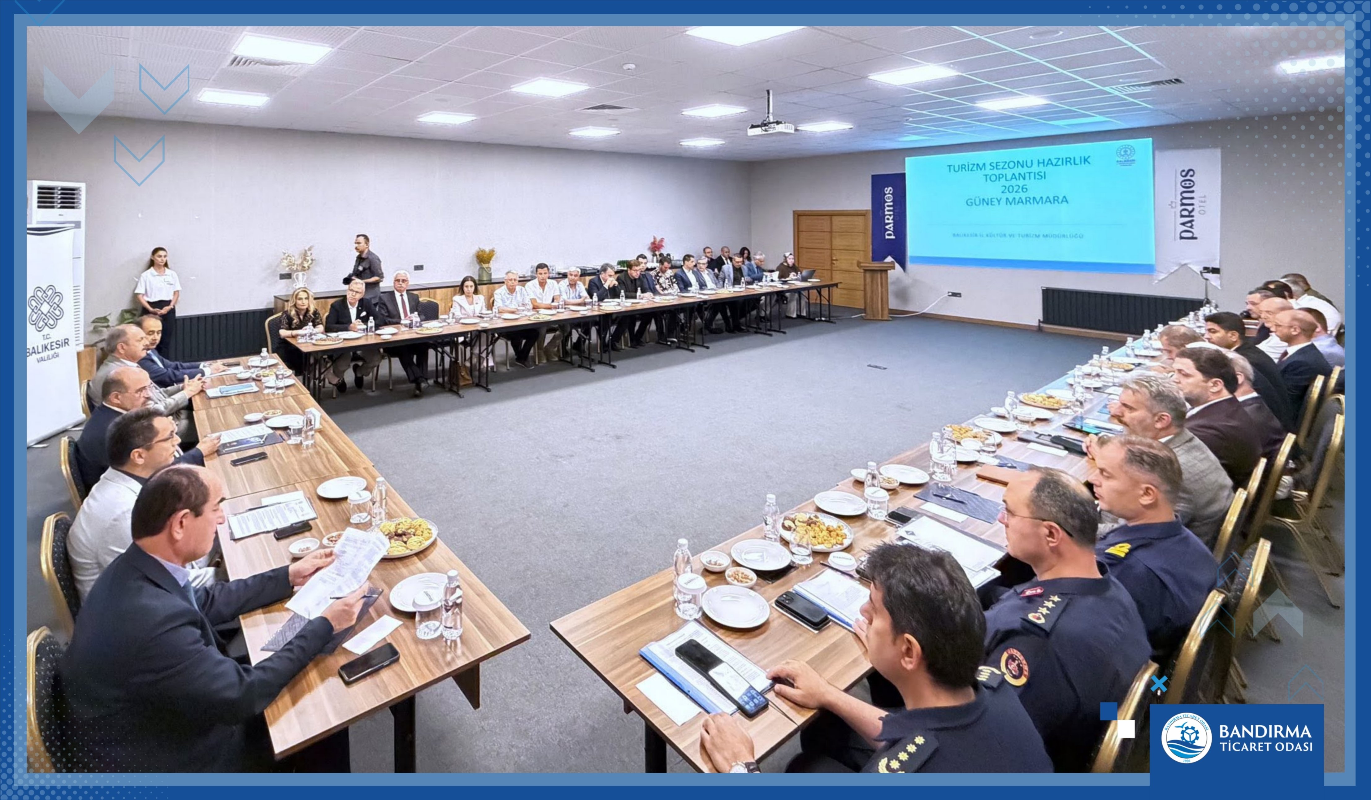 GÜNEY MARMARA TURİZM SEZONU HAZIRLIK TOPLANTISI GERÇEKLEŞTİ
