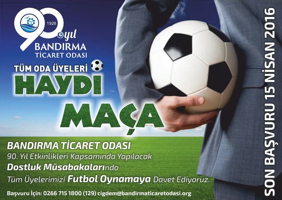 TÜM ÜYELER HAYDİ MAÇA