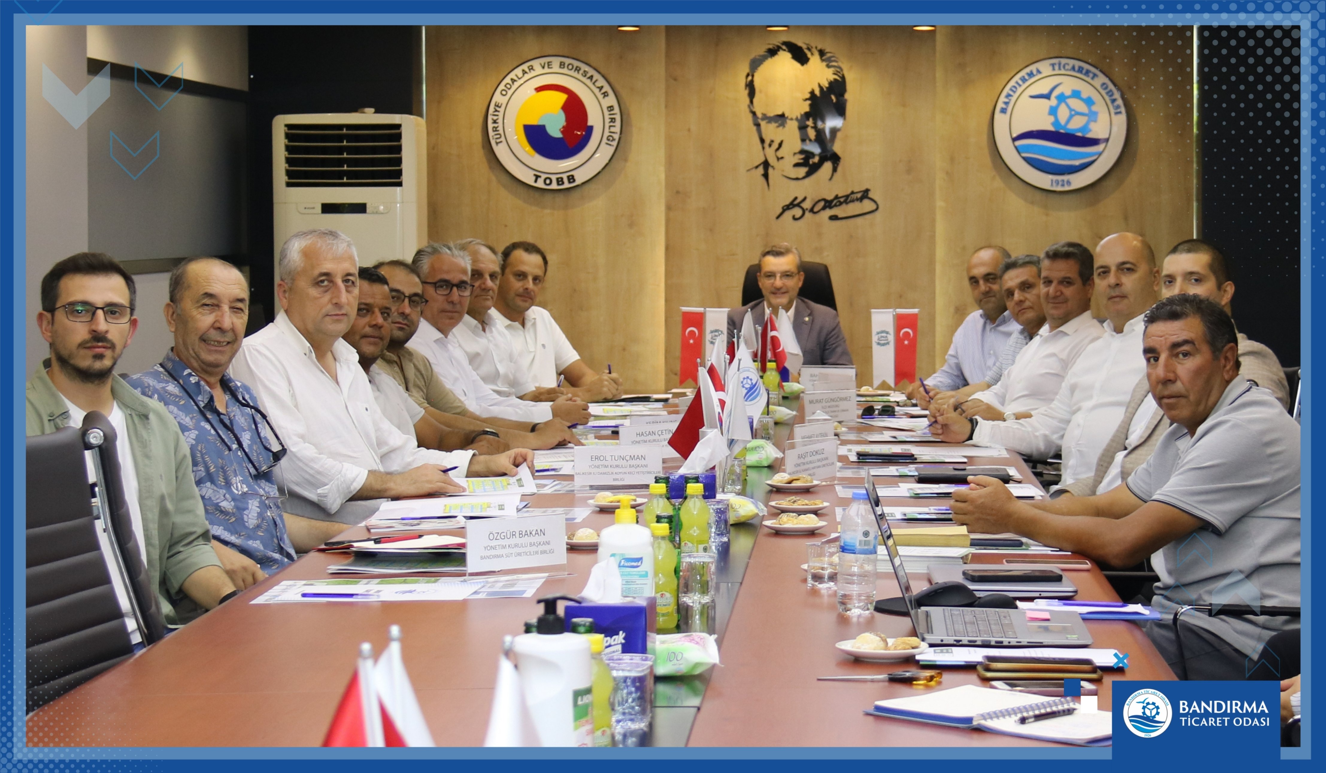 BANDIRMA TARIM, HAYVANCILIK VE EKİPMANLARI FUARI PAYDAŞ TOPLANTISI GERÇEKLEŞTİRİLDİ