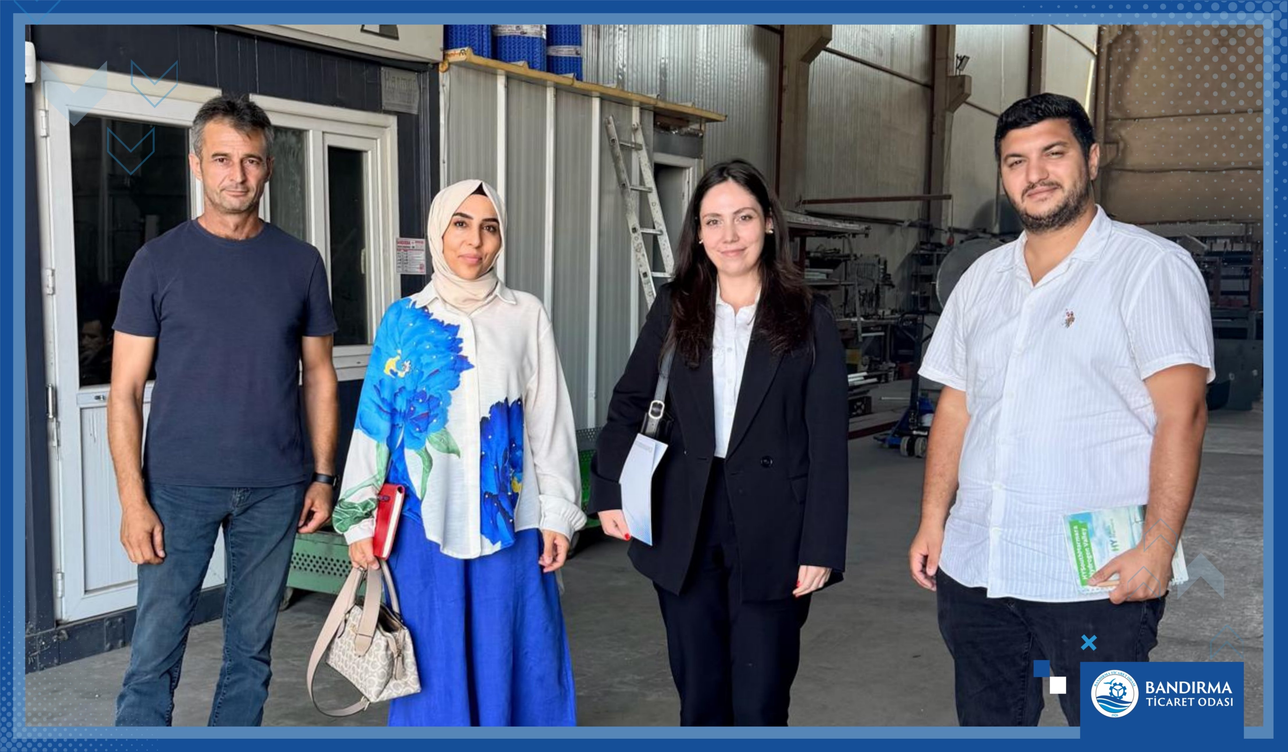 BANDIRMA TİCARET ODASI’NDAN ÜYELERİNE YÖNELİK ÜNİVERSİTE-SANAYİ İŞ BİRLİĞİ HAMLESİ: İLK ZİYARET YAĞMUR MAKİNE’YE