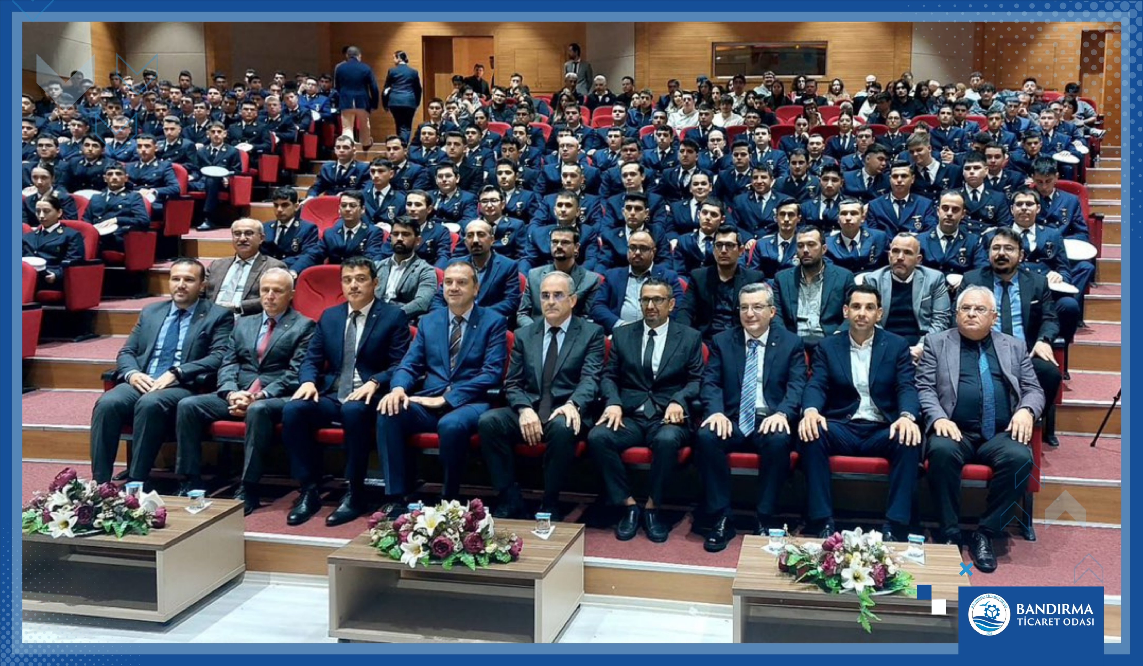 ODAMIZ YÖNETİM KURULU BAŞKANI BAHADIR ÇOLAK BRÖVE TÖRENİNE KATILDI