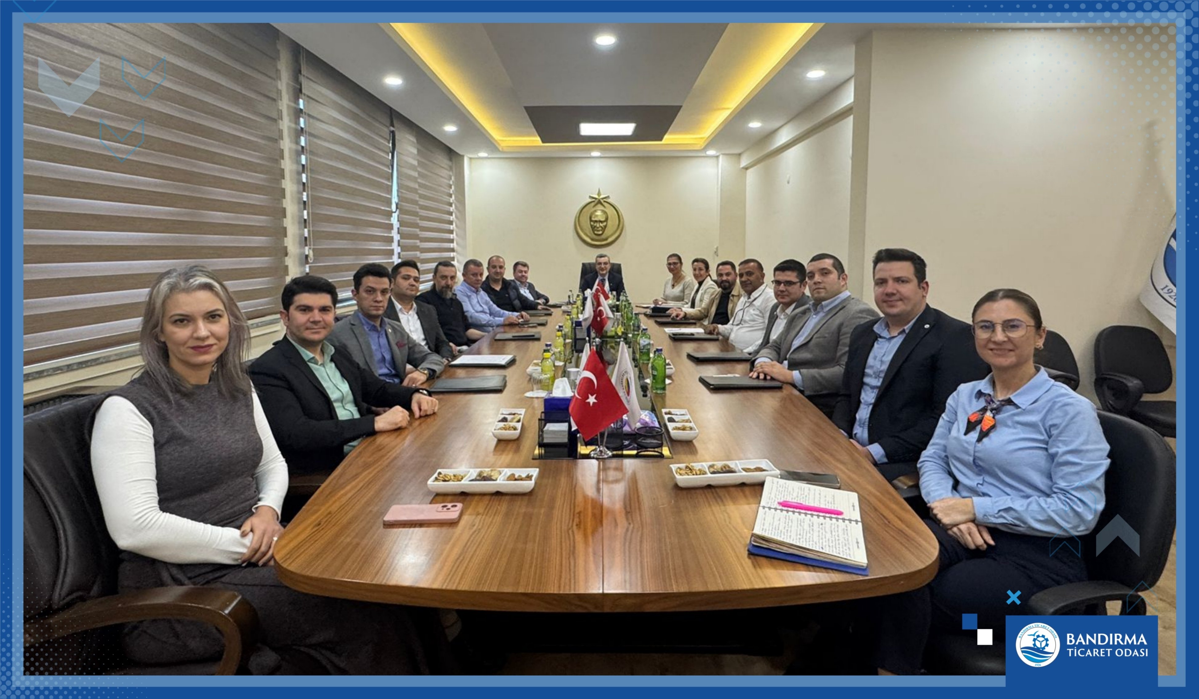BANDIRMA TİCARET ODASI’NDA AKREDİTASYON SİSTEMİ GELİŞTİRME ZİYARETİ