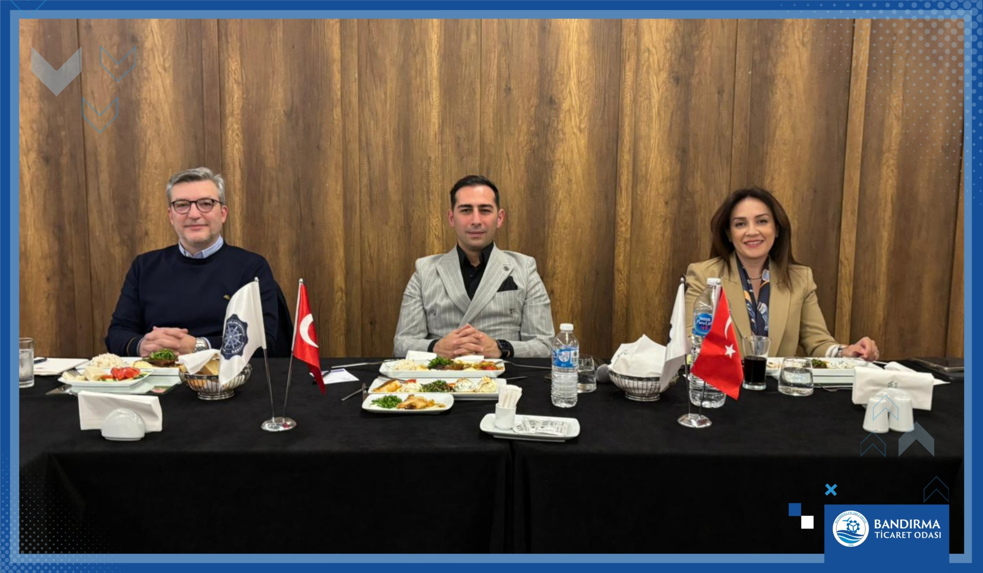 BANDIRMA TİCARET ODASI BAŞKANLARI BANGİAD YENİ DÖNEM TOPLANTISINA KATILDI