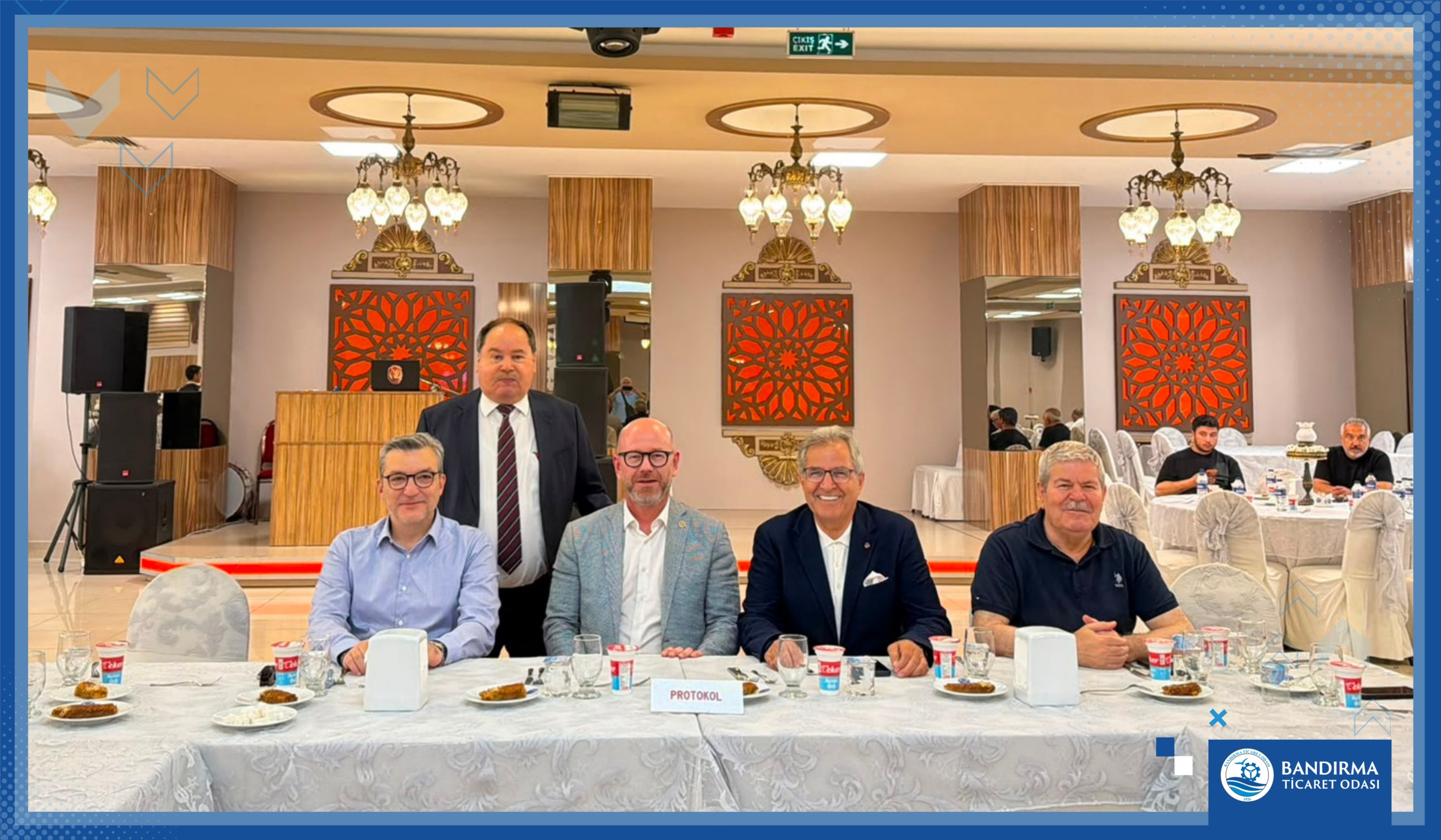 BAŞKANIMIZ BAHADIR ÇOLAK BANDIRMA KÜÇÜK SANAYİ SİTESİ KOOPERATİFİ OLAĞAN GENEL KURULU’NA KATILDI