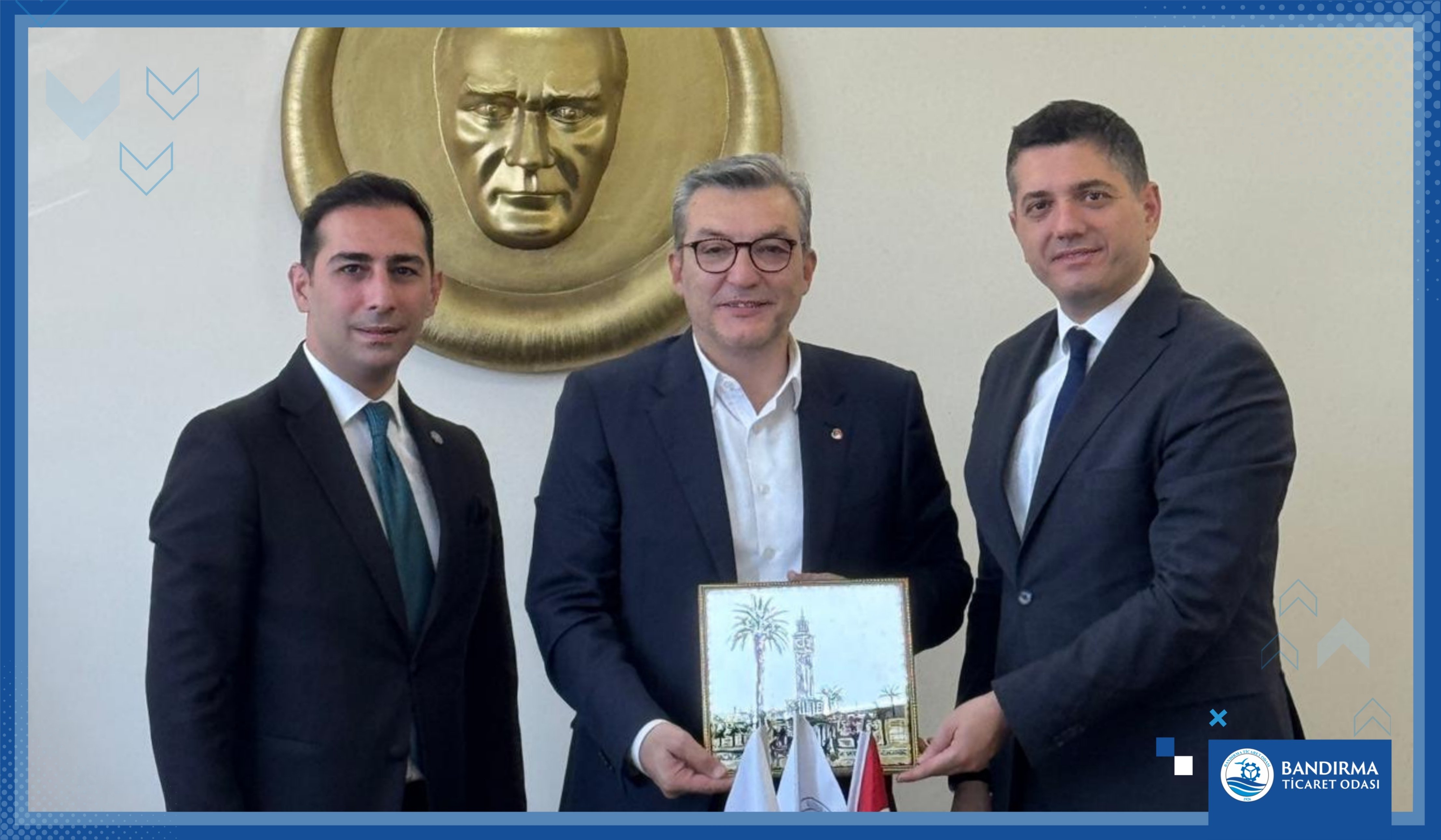 EGİFED ve BANGİAD'TAN ODAMIZA ZİYARET