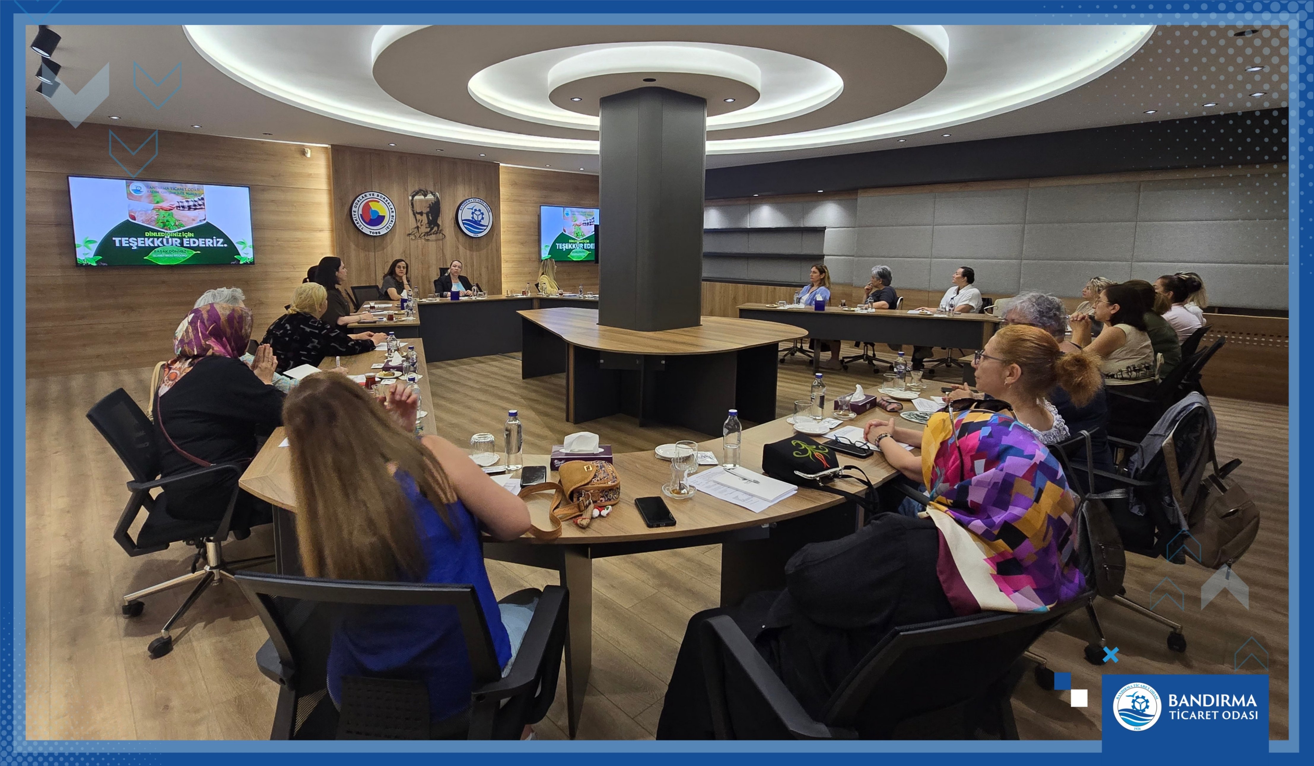 BANDIRMA TİCARET ODASI’NDA KADIN KOOPERATİFİ BİLGİLENDİRME SEMİNERİ GERÇEKLEŞTİRİLDİ