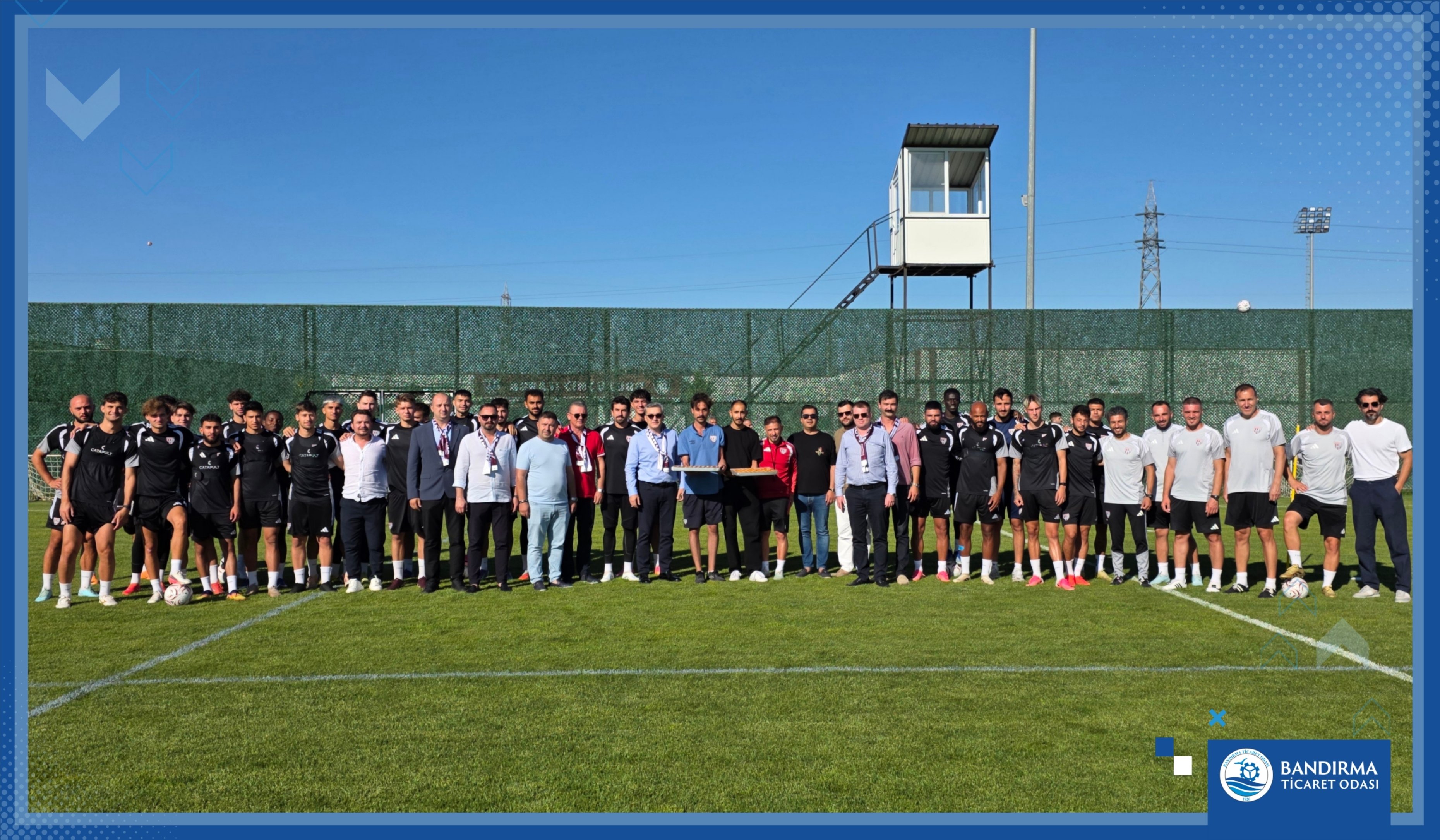 BANDIRMA TİCARET ODASI'NDAN BANDIRMASPOR'A YENİ SEZON ÖNCESİ HAYIRLI OLSUN ZİYARETİ