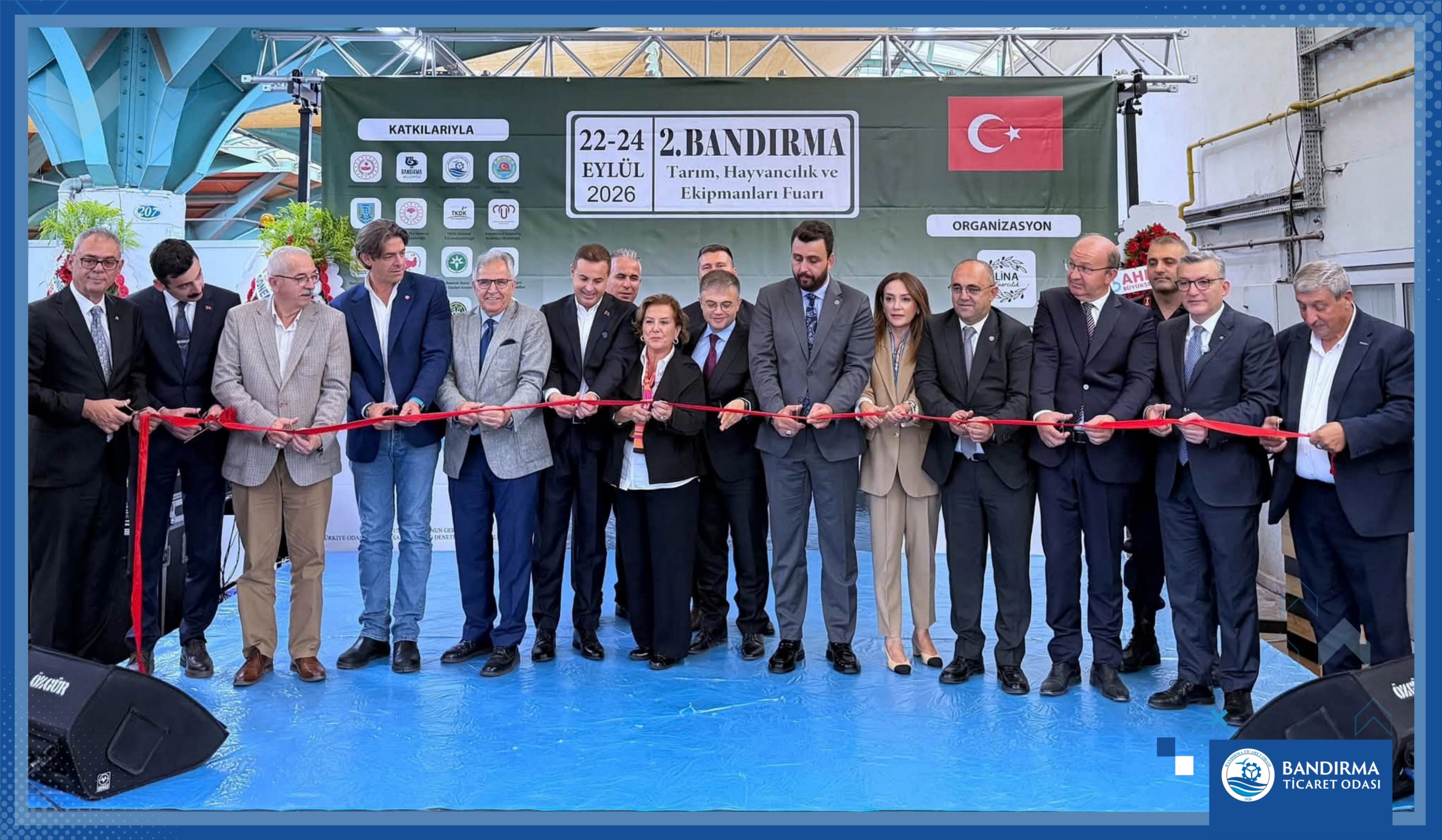 2. BANDIRMA TARIM, HAYVANCILIK VE EKİPMANLARI FUARI BAŞARIYLA TAMAMLANDI