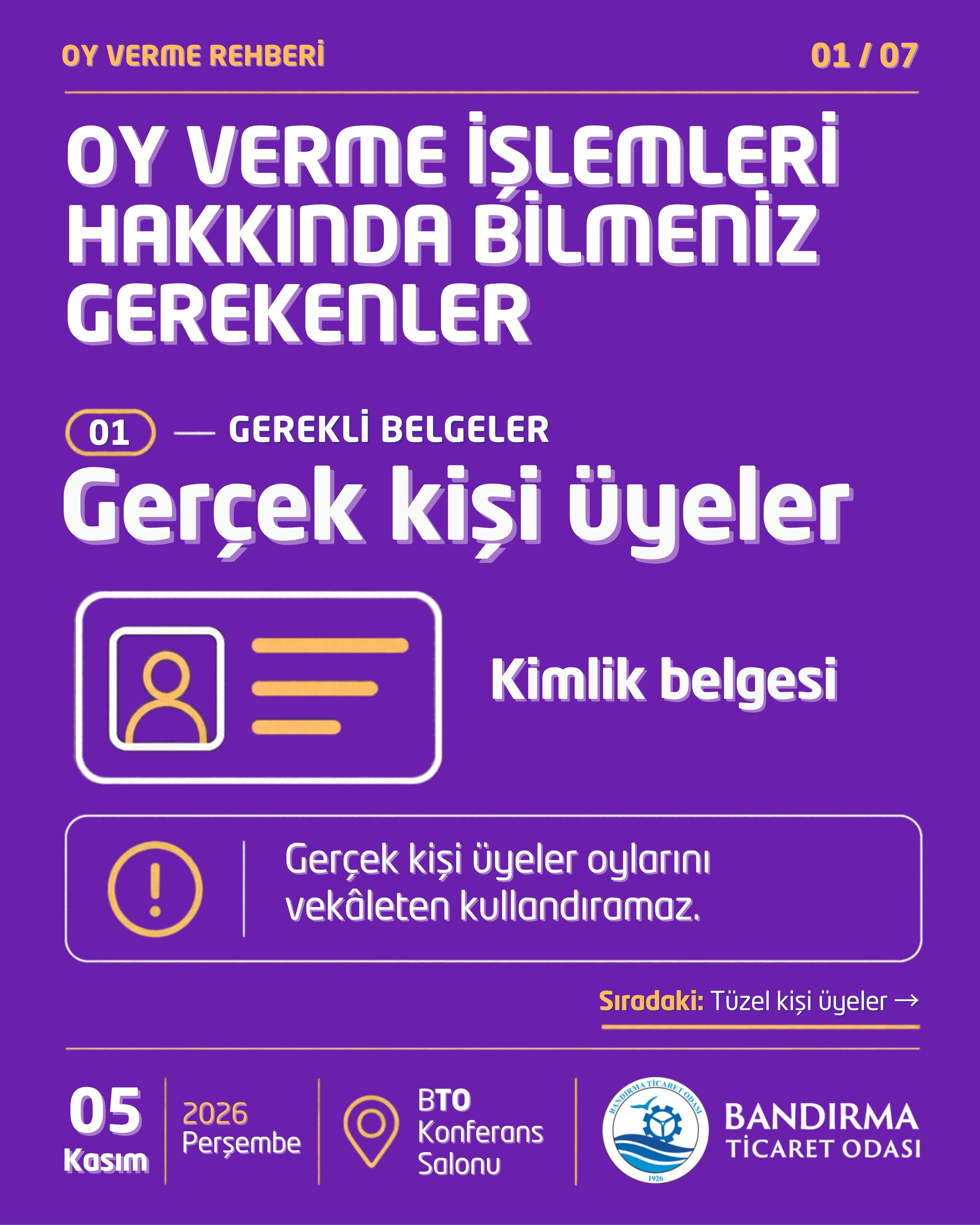 OY VERME İŞLEMLERİ HAKKINDA BİLMENİZ GEREKENLER