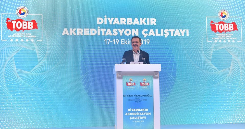ODAMIZ DİYARBAKIR’DA DÜZENLENEN TOBB AKREDİTASYON ÇALIŞTAYINA KATILDI