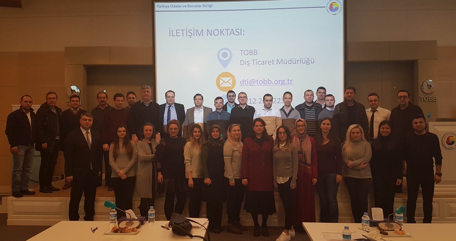 DIŞ TİCARETTE İSTİHBARAT EĞİTİMİ