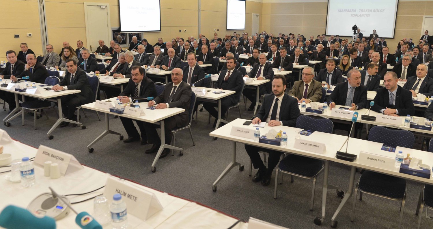 MARMARA VE TRAKYA BÖLGE TOPLANTISI TOBB’DA YAPILDI