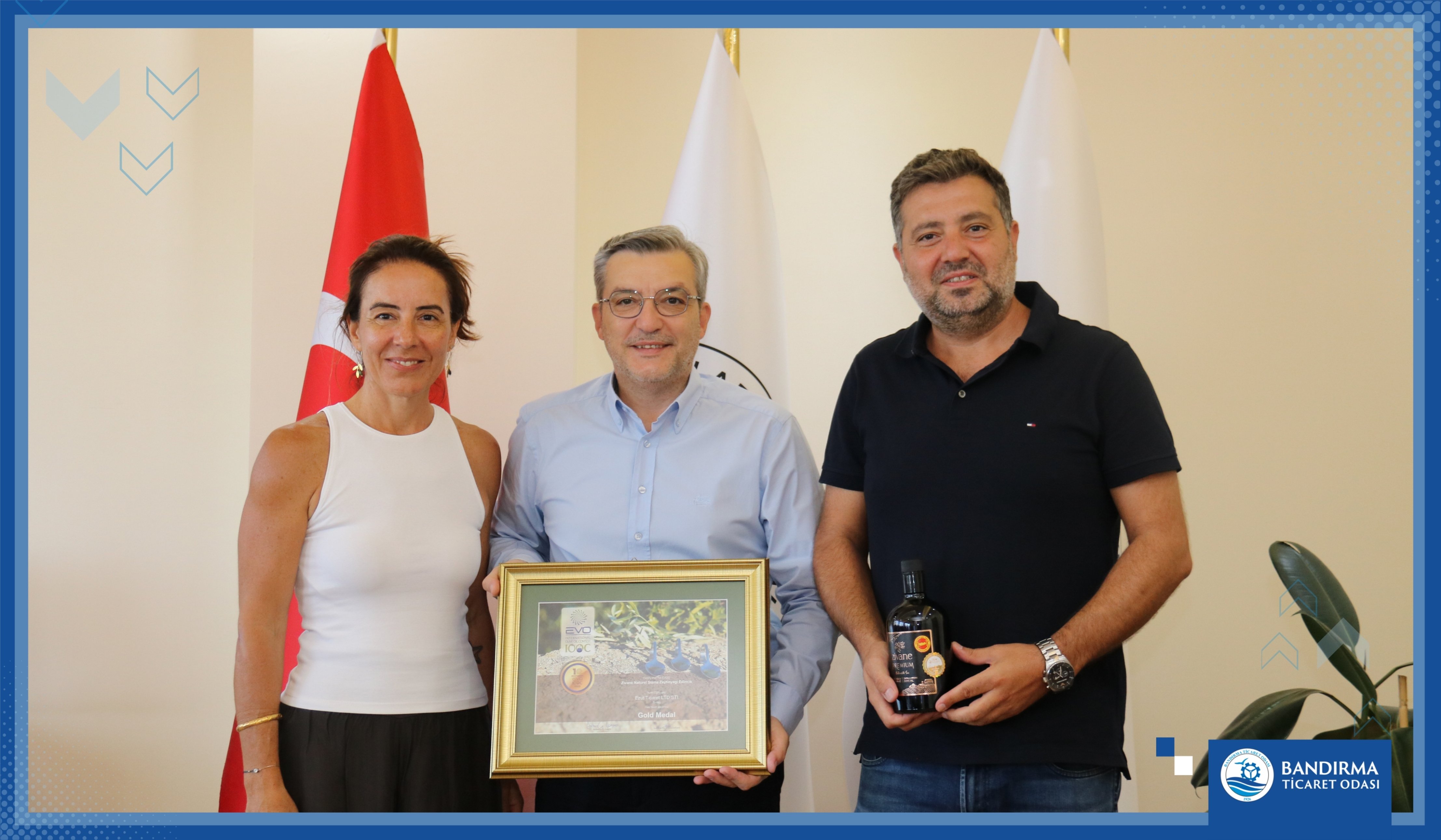 EDİNCİK SU ZEYTİNYAĞI’NA ULUSLARARASI ALTIN MADALYA GURURU