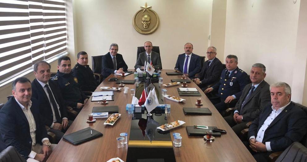BANDIRMA İLÇE GÜVENLİK TOPLANTISI ODAMIZDA YAPILDI