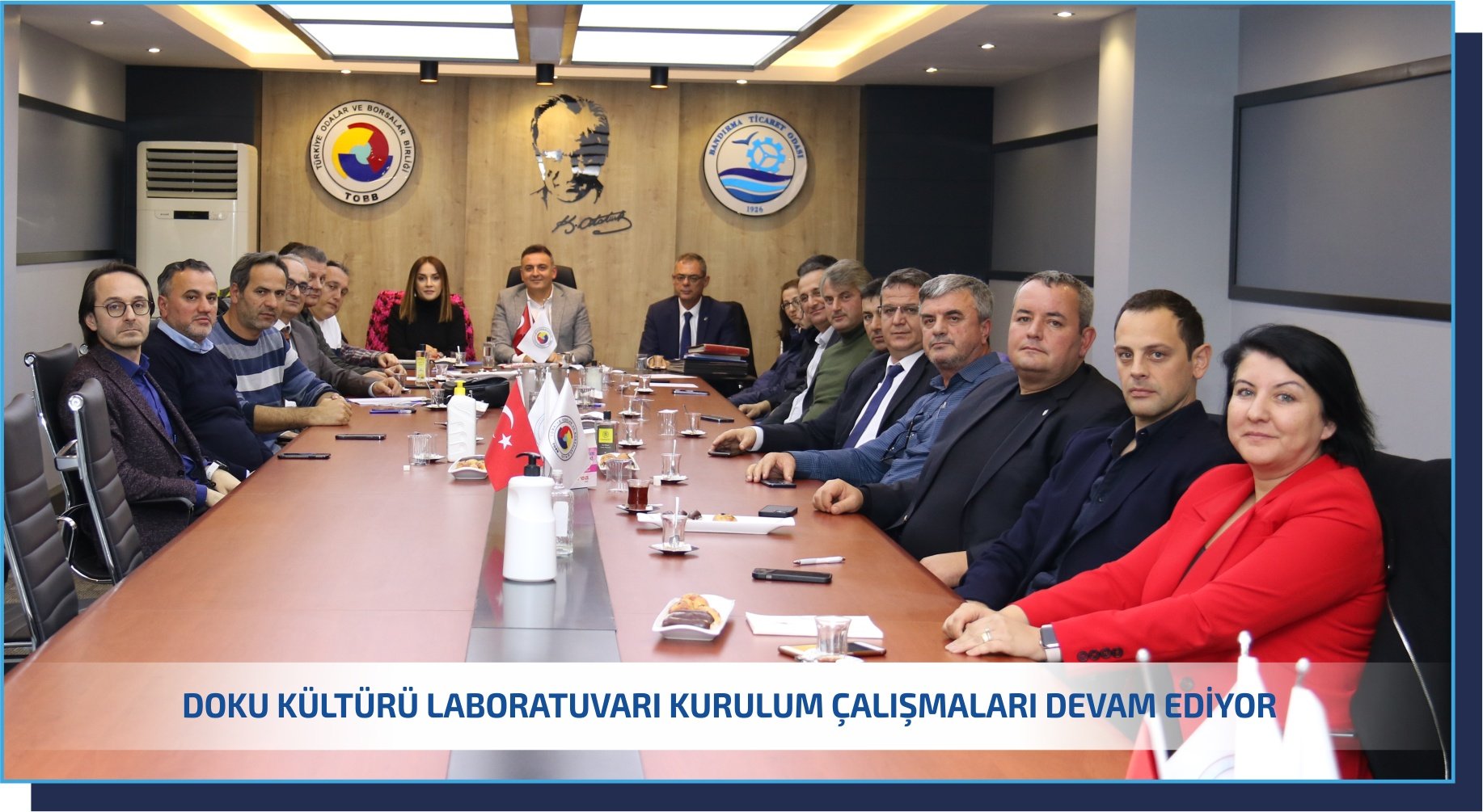 DOKU KÜLTÜRÜ LABORATUVARI KURULUM ÇALIŞMALARI DEVAM EDİYOR