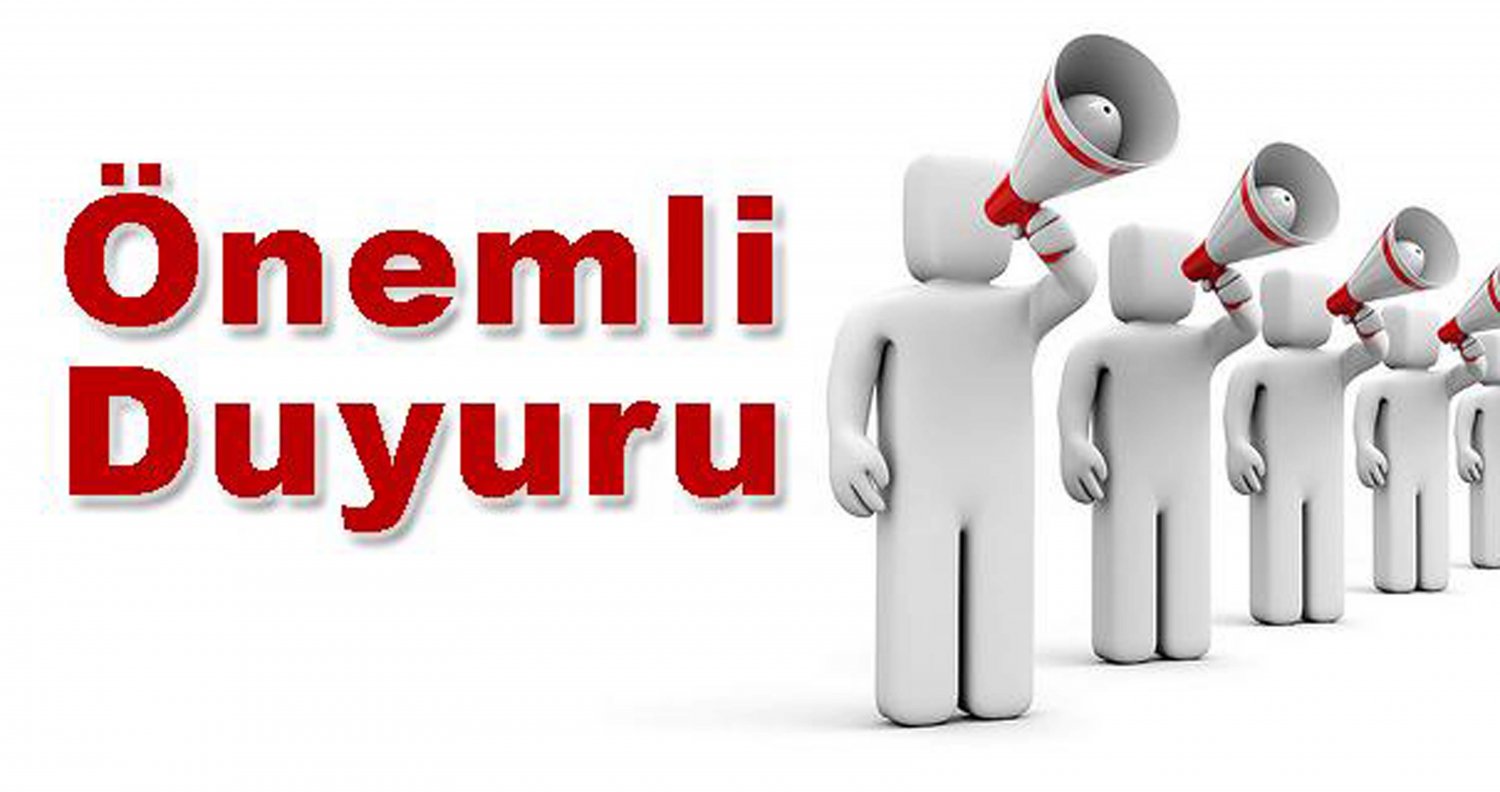 TİCARET SİCİL MÜDÜRLÜĞÜ'NDEN DUYURU