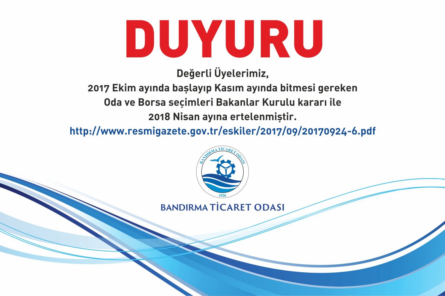 ODA ORGAN SEÇİMLERİ