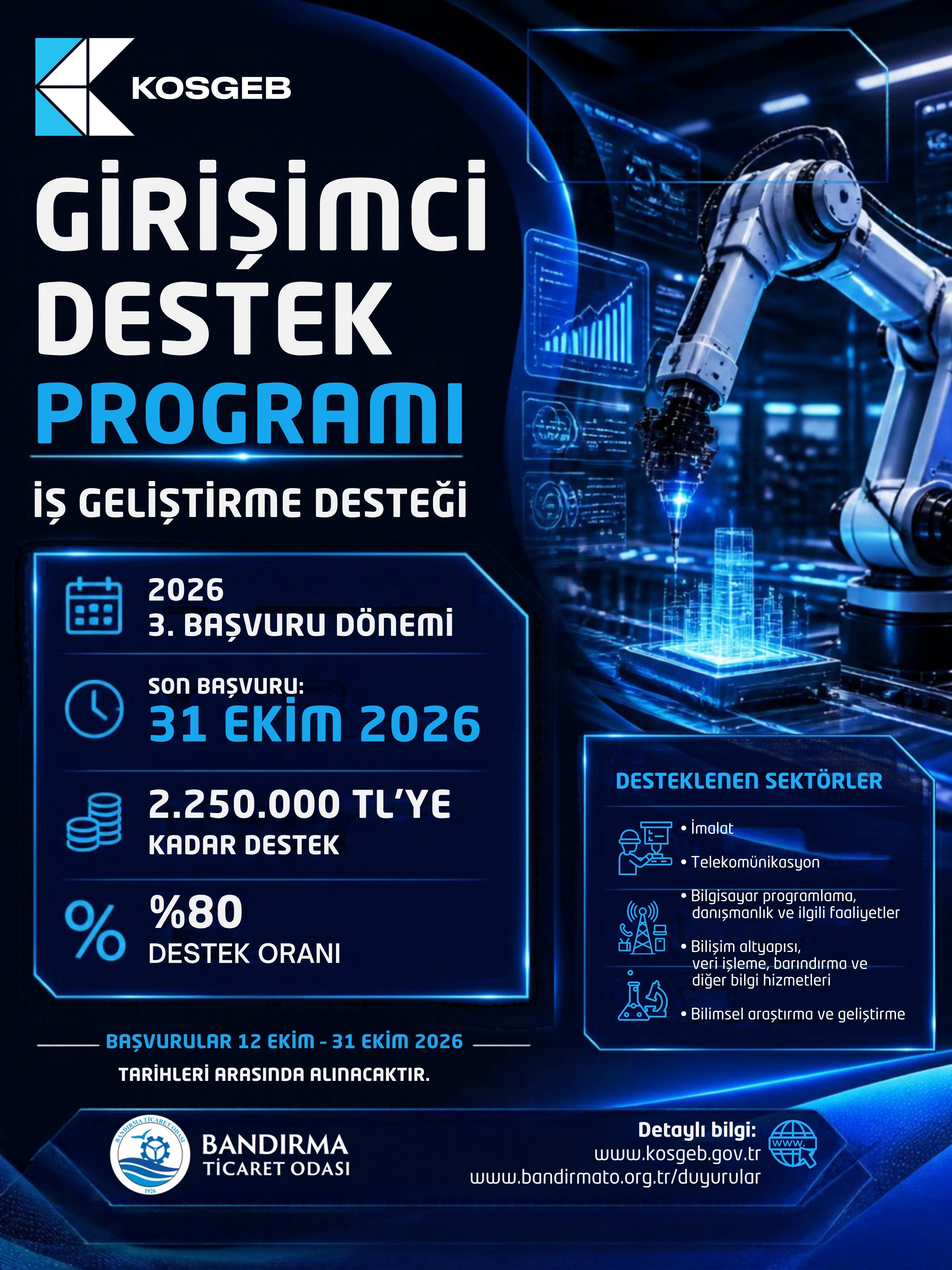 KOSGEB, İSTİHDAMI KORUMA DESTEK PROGRAMI KAPSAMI GENİŞLETİLDİ
