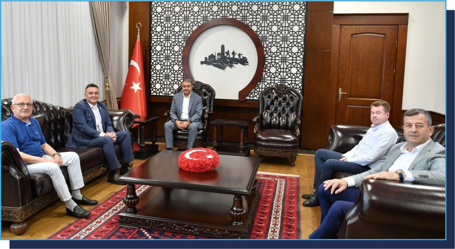 BANDIRMA TİCARET ODASI TARAFINDAN COĞRAFİ İŞARET TESCİLİ ALAN  “MANYAS KAZAK FASULYESİ” İLE İLGİLİ BALIKESİR VALİSİ HASAN ŞILDAK’A   ZİYARET GERÇEKLEŞTİRİLDİ