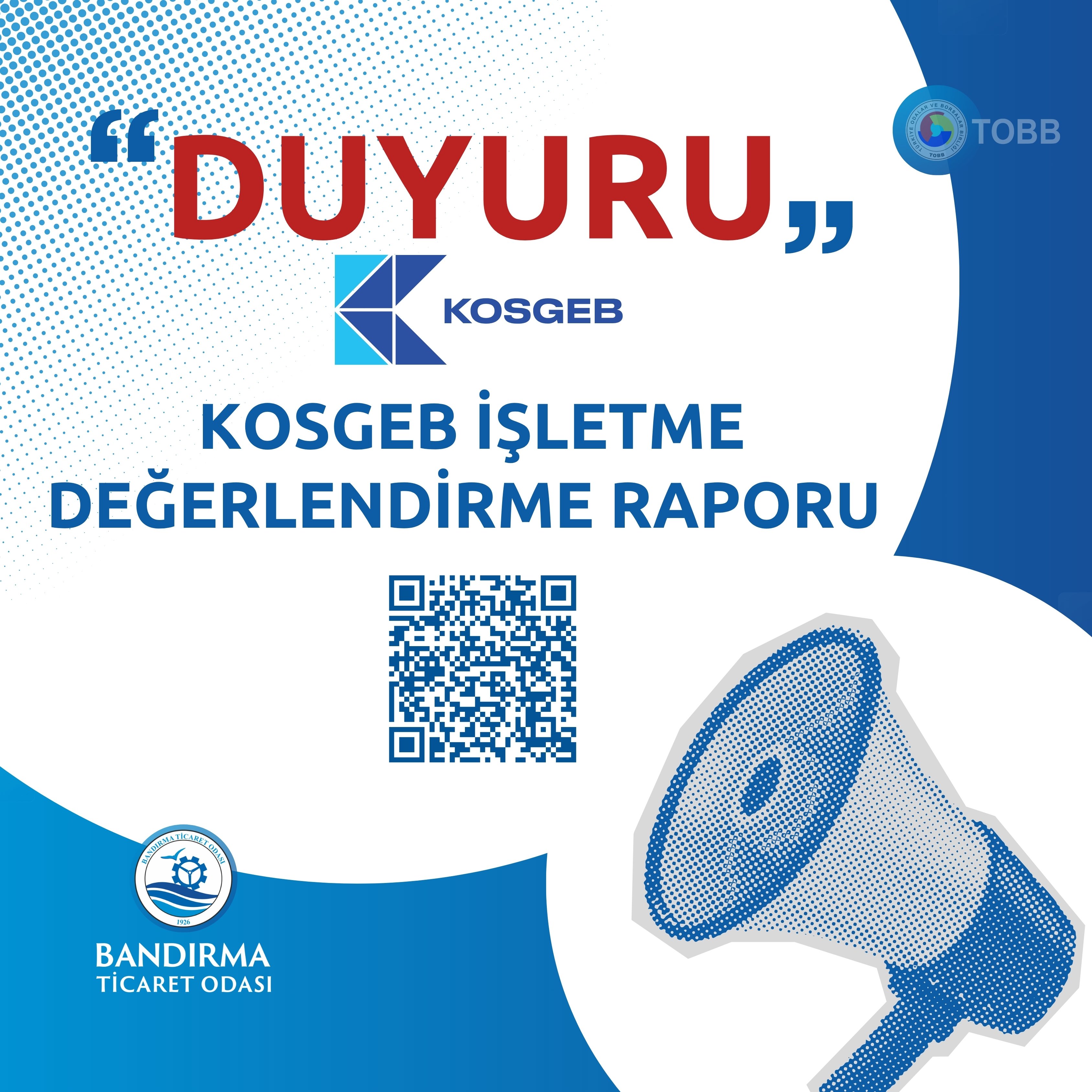 KOSGEB İŞLETME DEĞERLENDİRME RAPORU