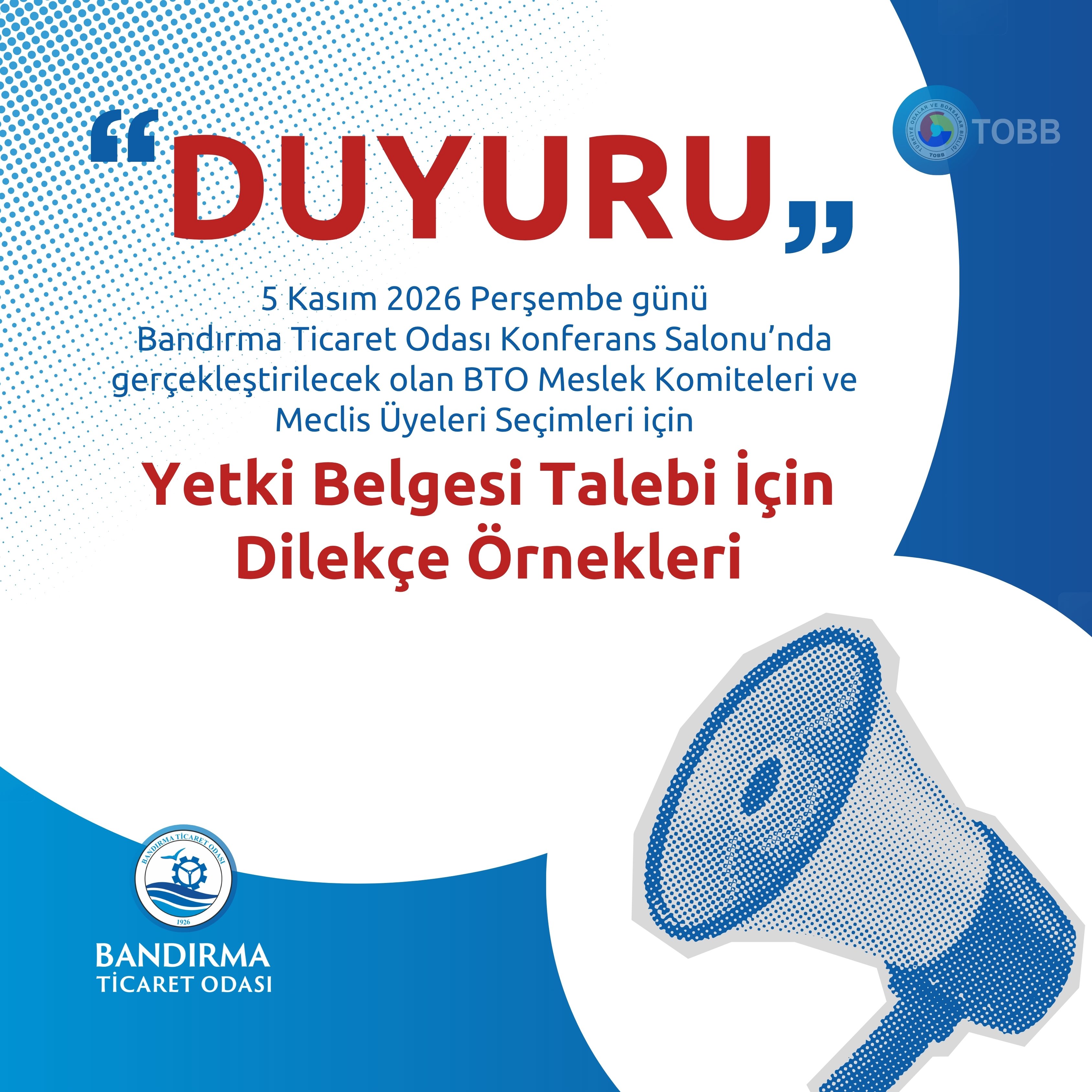 YETKİ BELGESİ TALEBİ İÇİN DİLEKÇE ÖRNEKLERİ