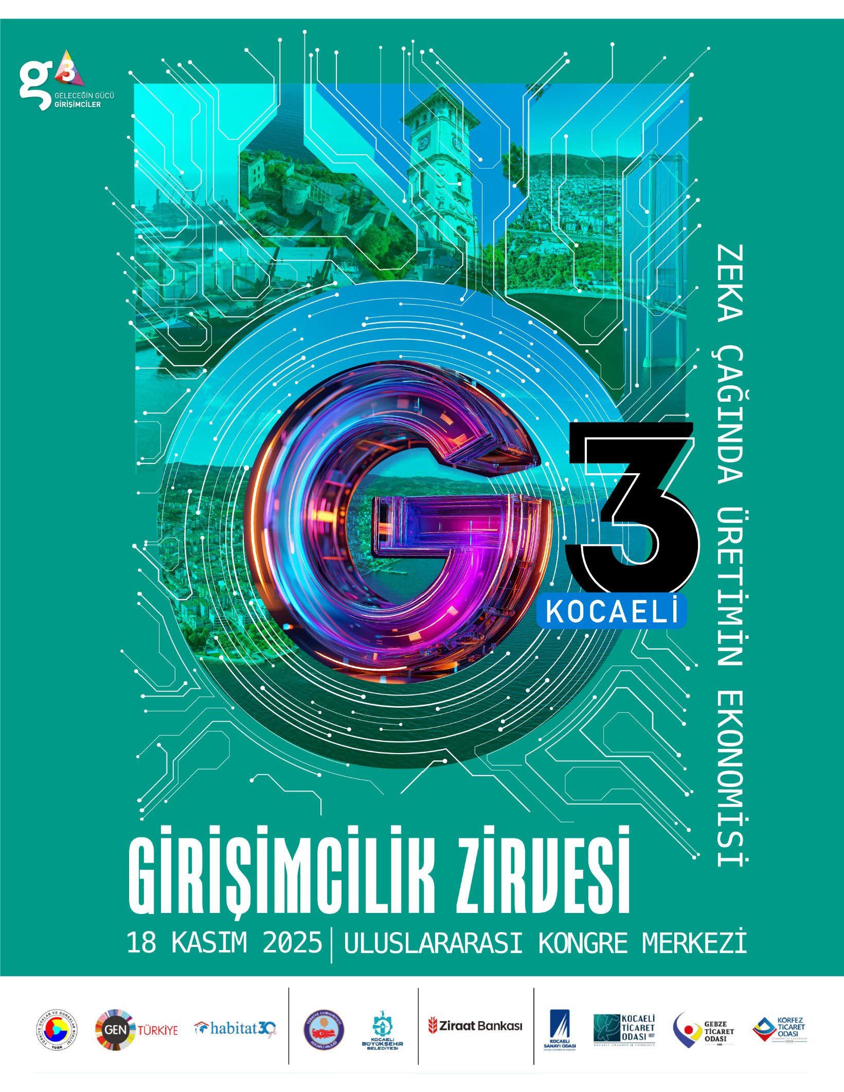 KOCAELİ G3 FORUM GİRİŞİMCİLİK ZİRVESİ, 18 KASIM 2025