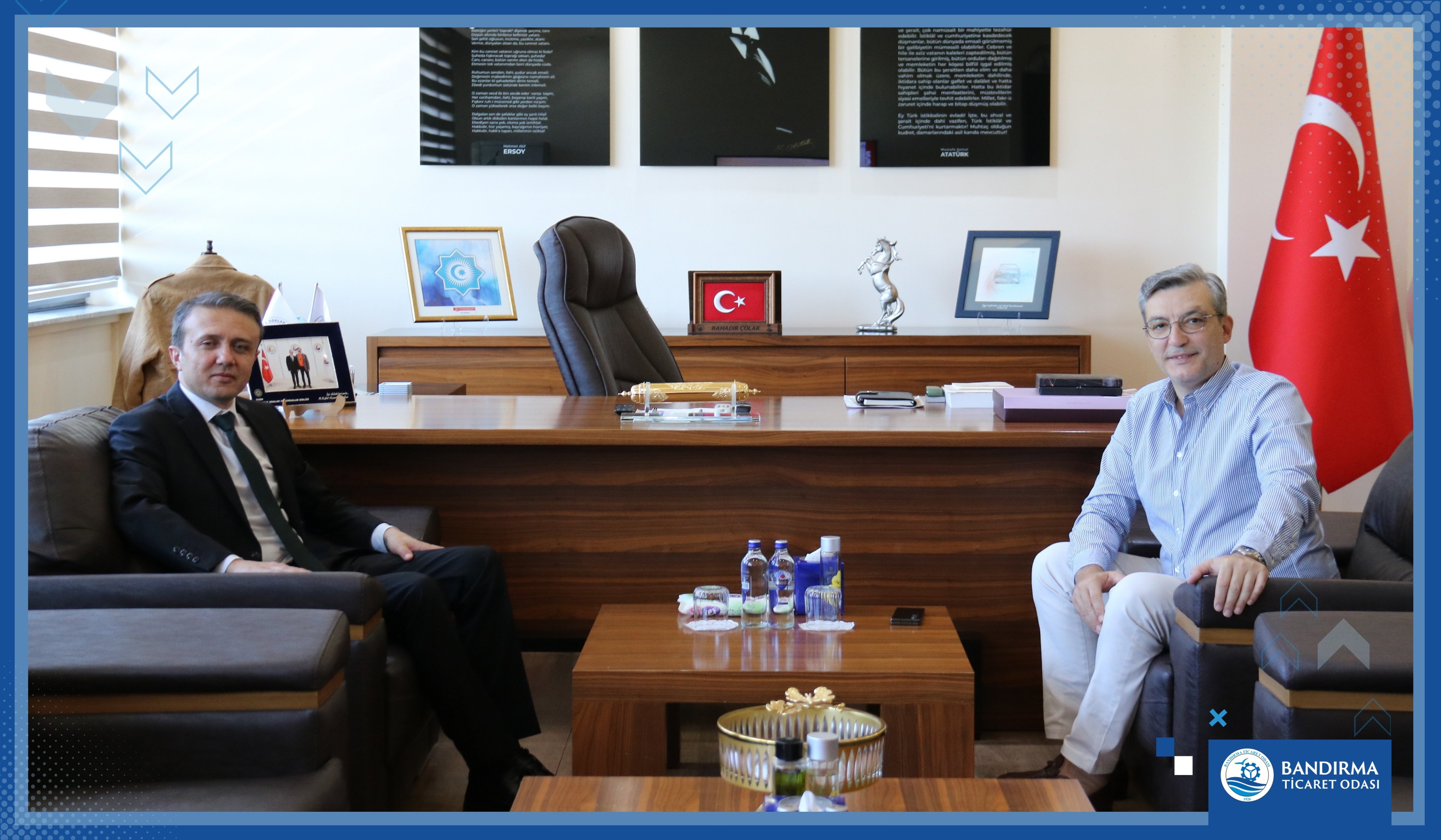 BANDIRMA CUMHURİYET BAŞSAVCISI SAYIN CÜNEYT DEMİRDAŞ&#039;A YENİ GÖREVİNDE BAŞARILAR DİLERİZ