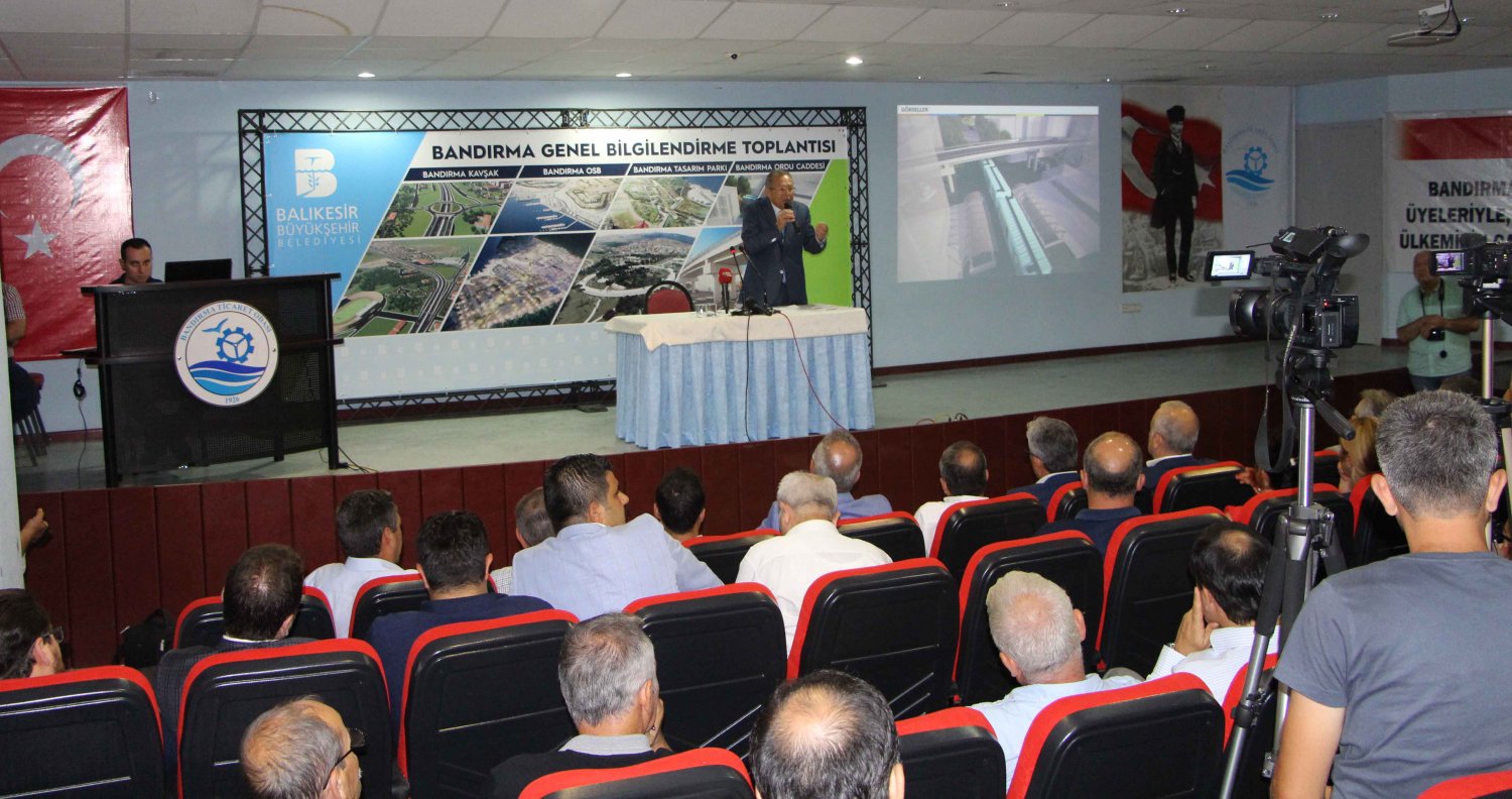 BANDIRMA TİCARET ODASI BANDIRMA ESNAFINI BÜYÜKŞEHİR İLE BULUŞTURDU