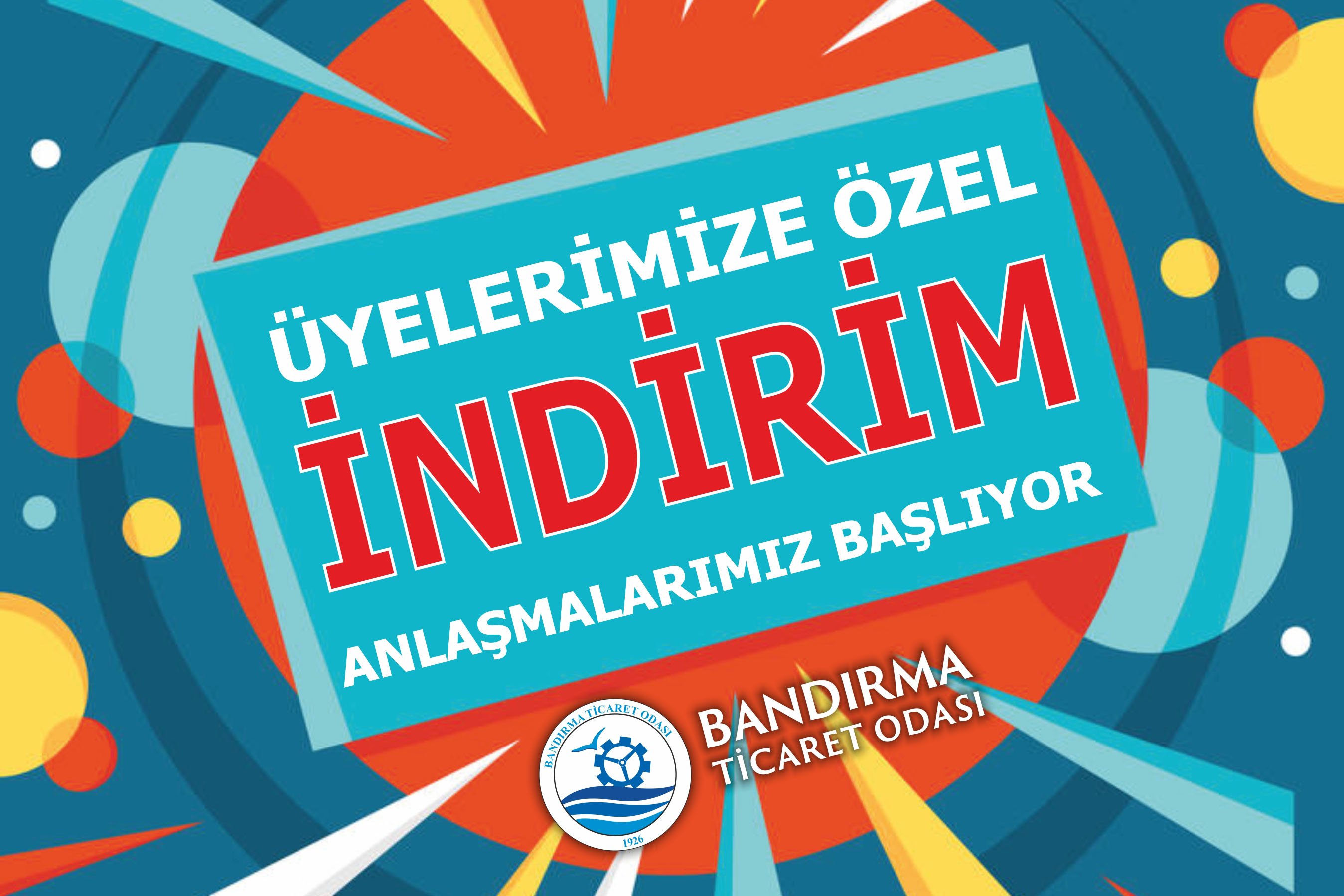 ÜYELERİMİZE ÖZEL İNDİRİM ANLAŞMALARIMIZ BAŞLIYOR