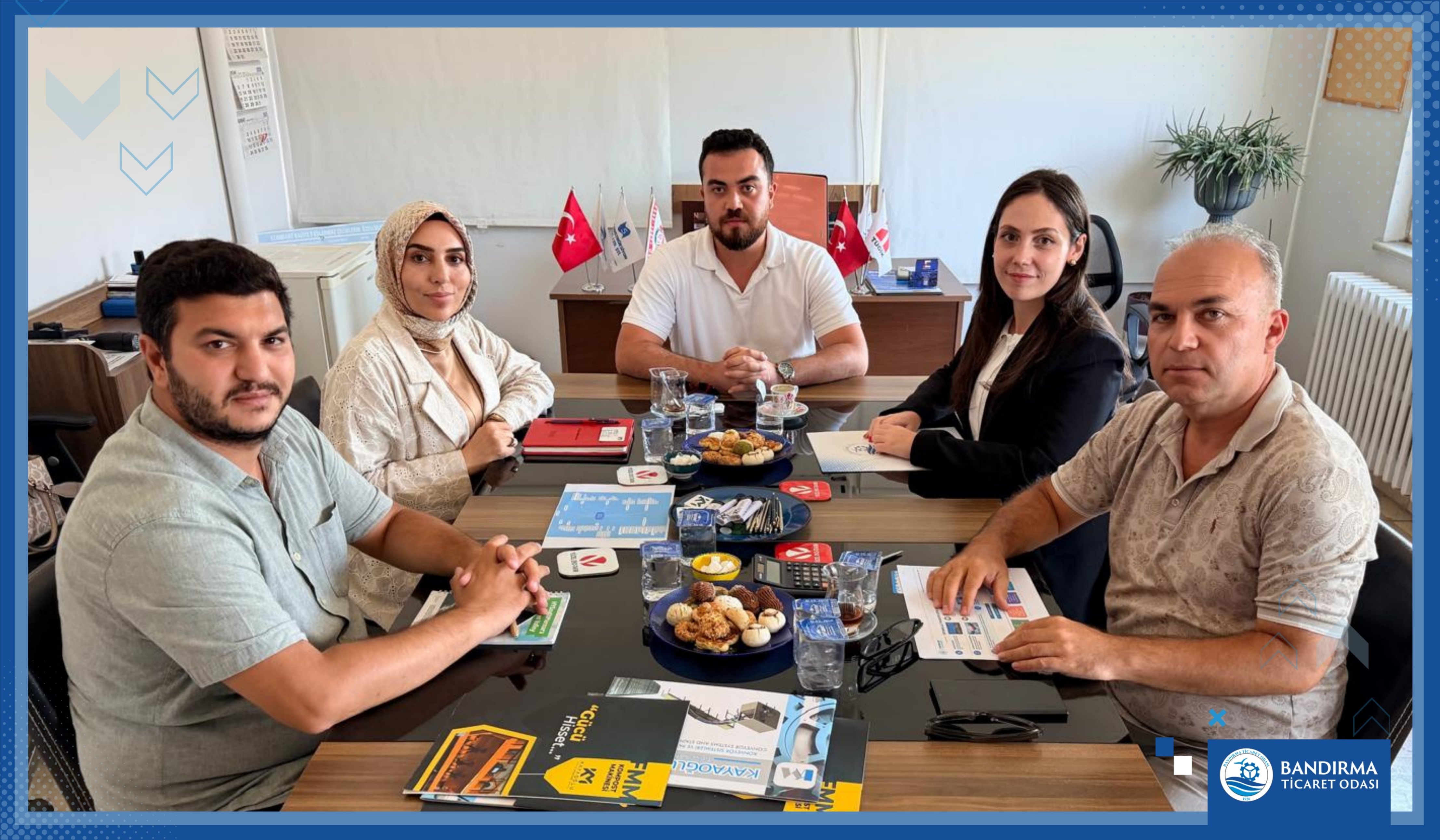 BANDIRMA TİCARET ODASI VE TEKNOLOJİ TRANSFER OFİSİ İŞ BİRLİĞİNDE GERÇEKLEŞTİRİLEN ÜYE ZİYARETLERİ KAYAOĞLU MAKİNE İLE DEVAM ETTİ