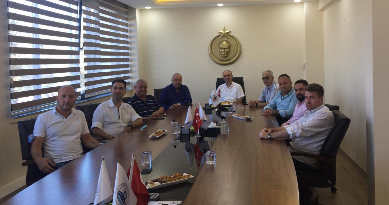 BANDIRMA KAYMAKAMI GÜNHAN YAZAR&#039;DAN ODAMIZA VEDA ZİYARETİ