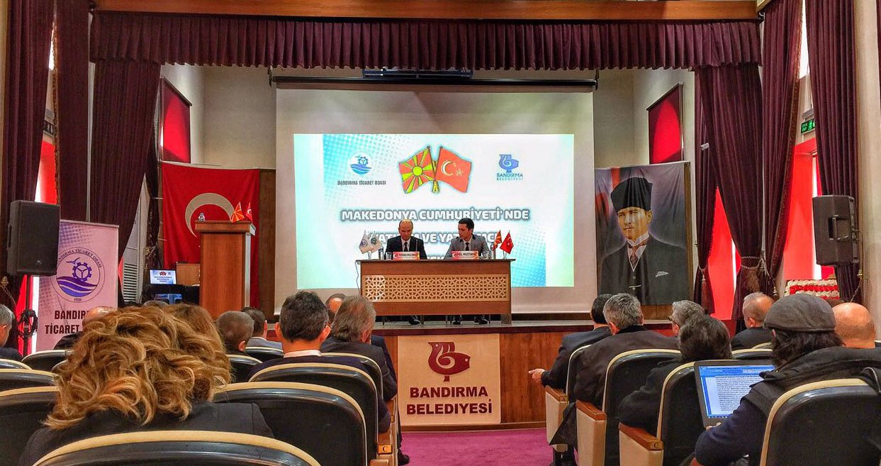 BANDIRMA İŞ DÜNYASI YÜZÜNÜ MAKEDONYA’YA DÖNDÜ