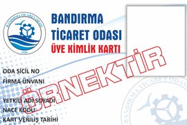 ODA ÜYE KİMLİK KARTI