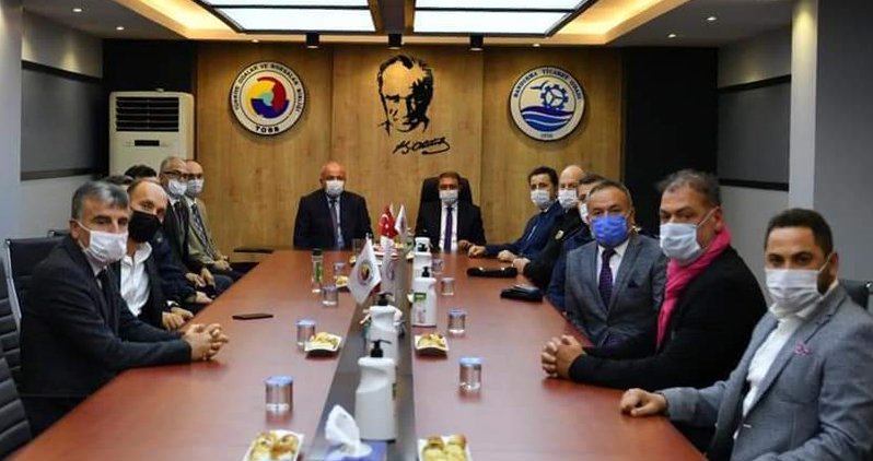 BALIKESİR VALİSİ HASAN ŞILDAK ODAMIZI ZİYARET ETTİ
