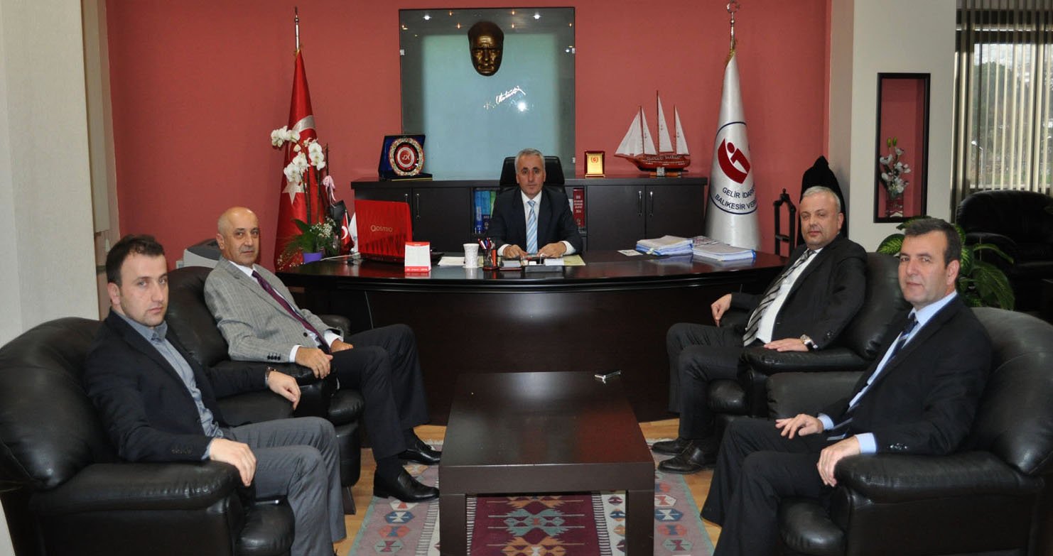 ODAMIZ YÖNETİM KURULUNDAN BALIKESİR VERGİ DAİRESİ BAŞKANINA ZİYARET