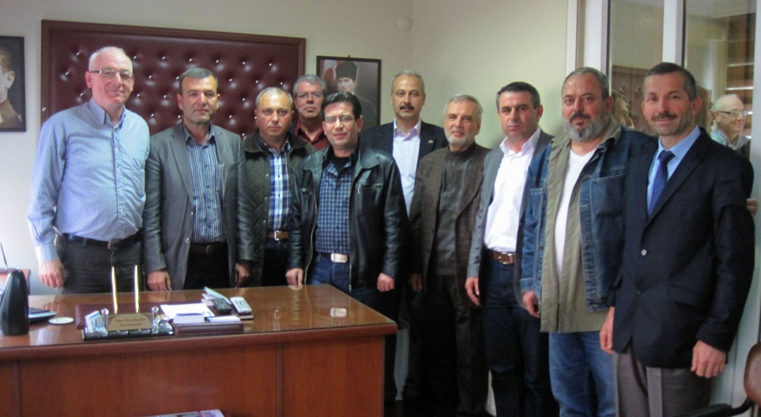 11. Meslek Komitesi Üyelerinden Bandırma Otelciler ve Kahveciler Esnaf Odasına Ziyaret